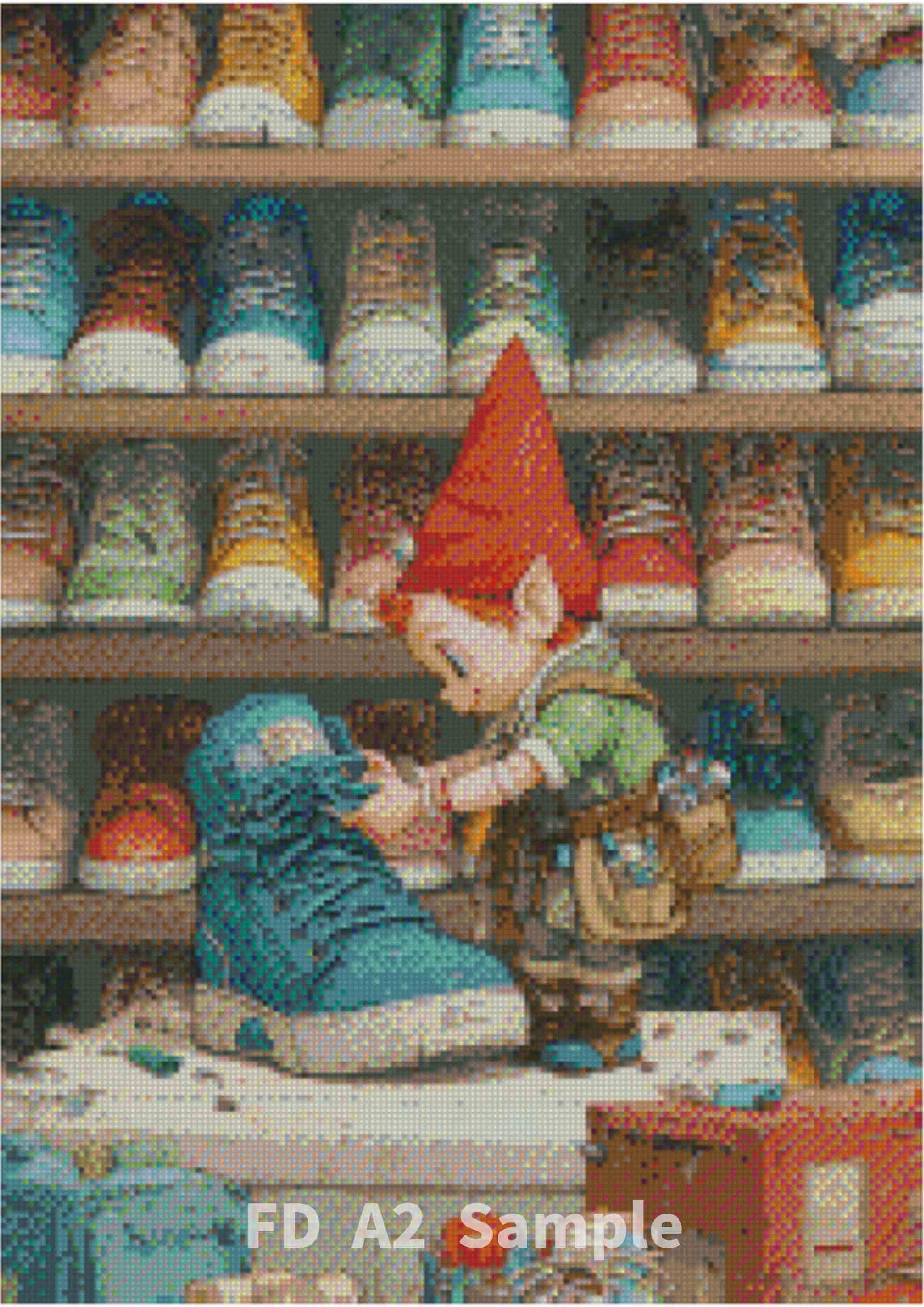 ダイヤモンドアート A2 小人の修理屋 (通常/フルAB/フルFD