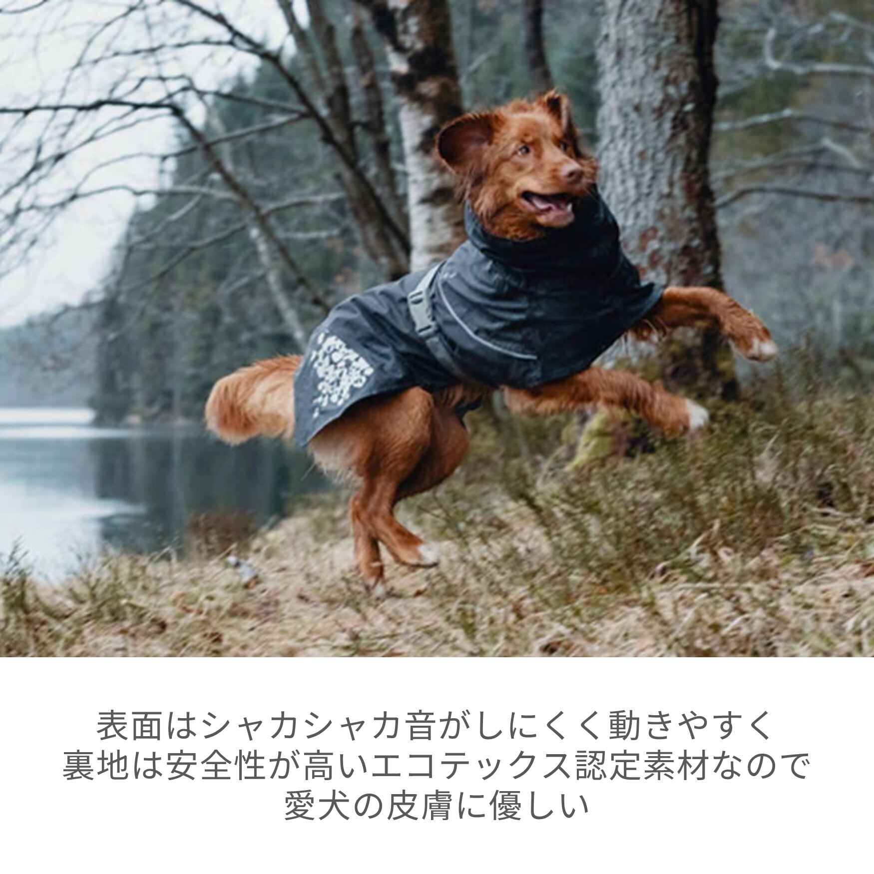 Hurtta】【フルッタ】・レインコート「モンスーンコート」 中・大型犬