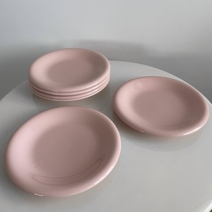 80s pink plate