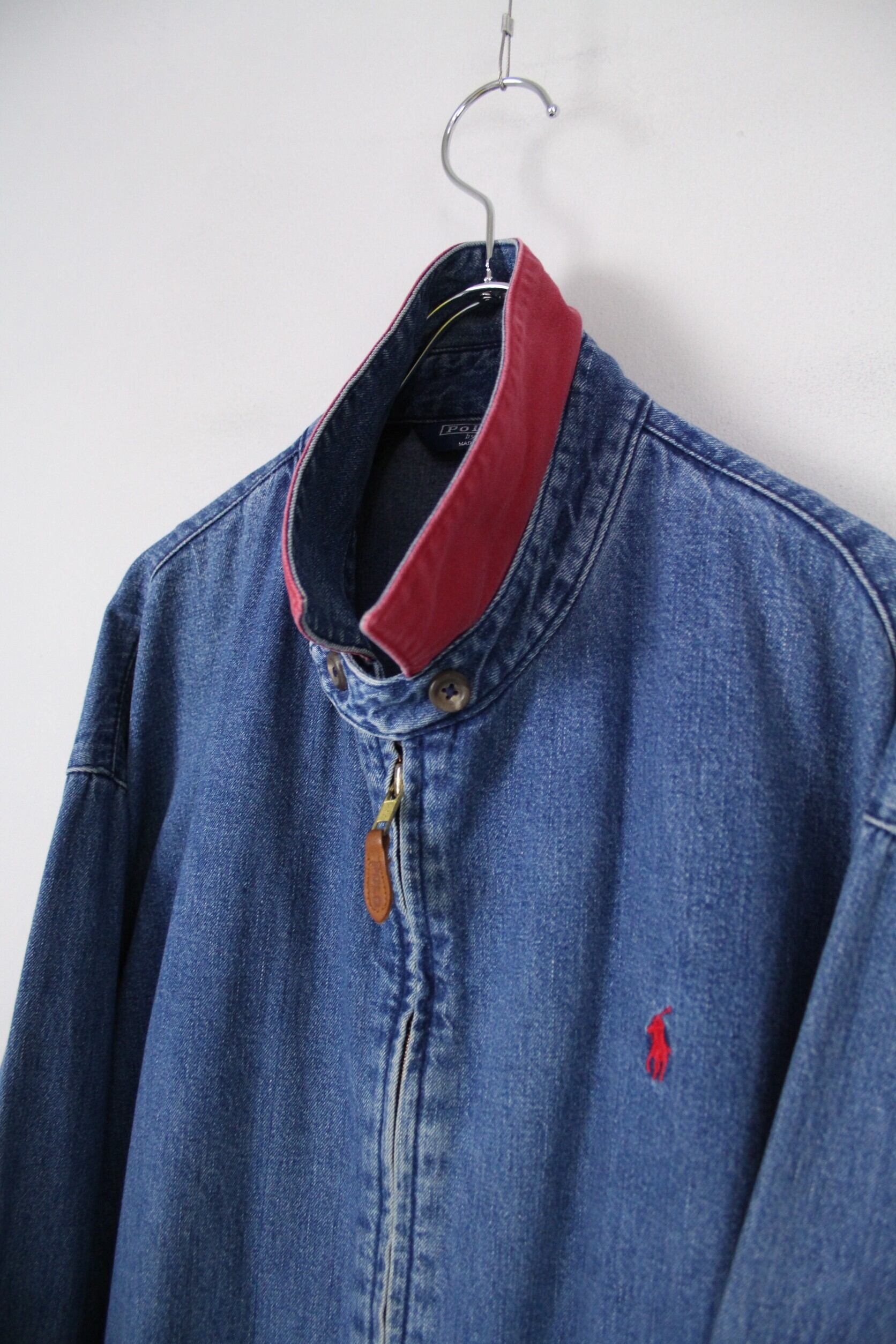 1980's〜 Polo by Ralph Lauren デニムスイングトップ made in USA【FF