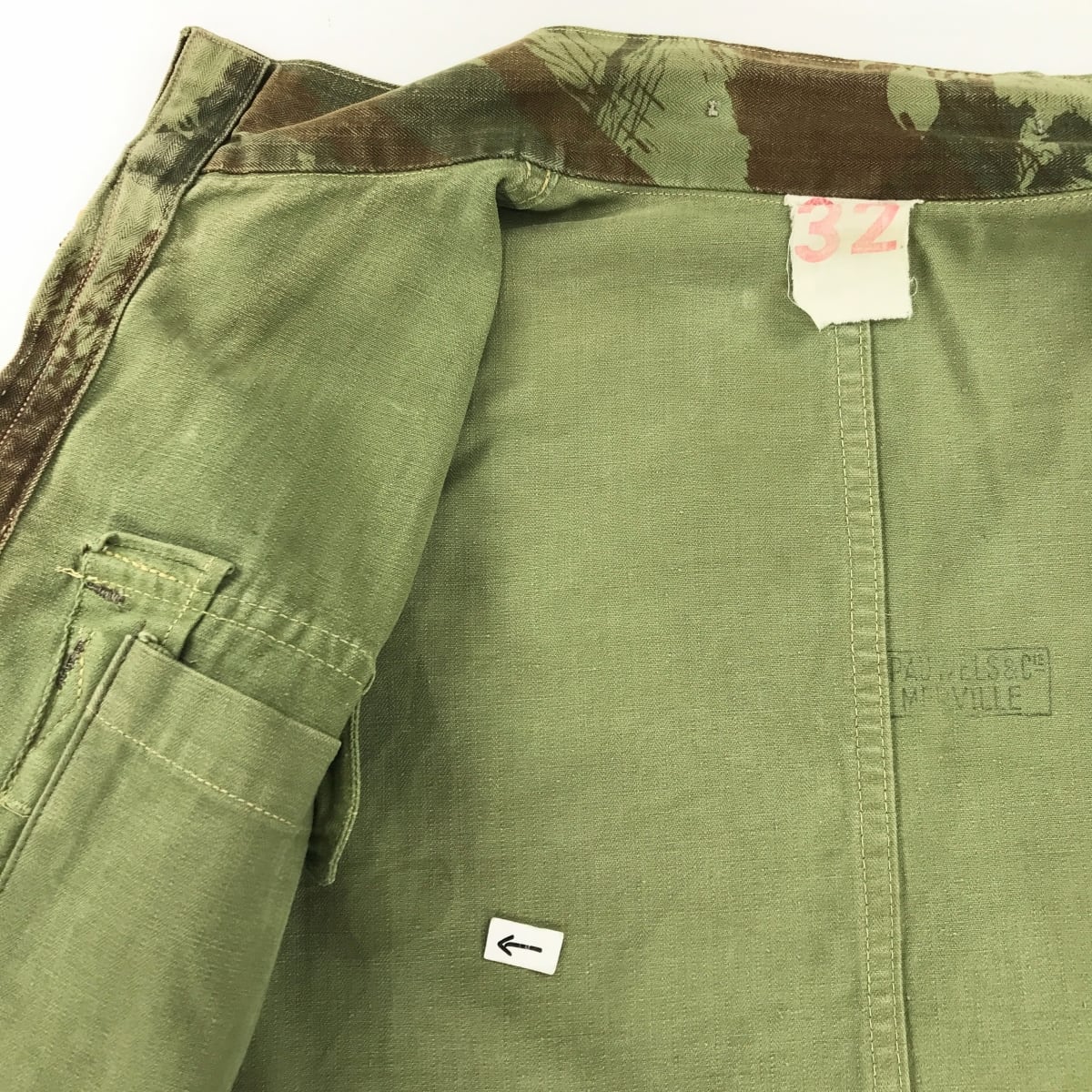 FRENCH ARMY フランス軍 50〜 60年代 TAP 47/56 リザードカモ FRENCH ARMY フランス軍 50〜 60年代 TAP 47/56 リザードカモ