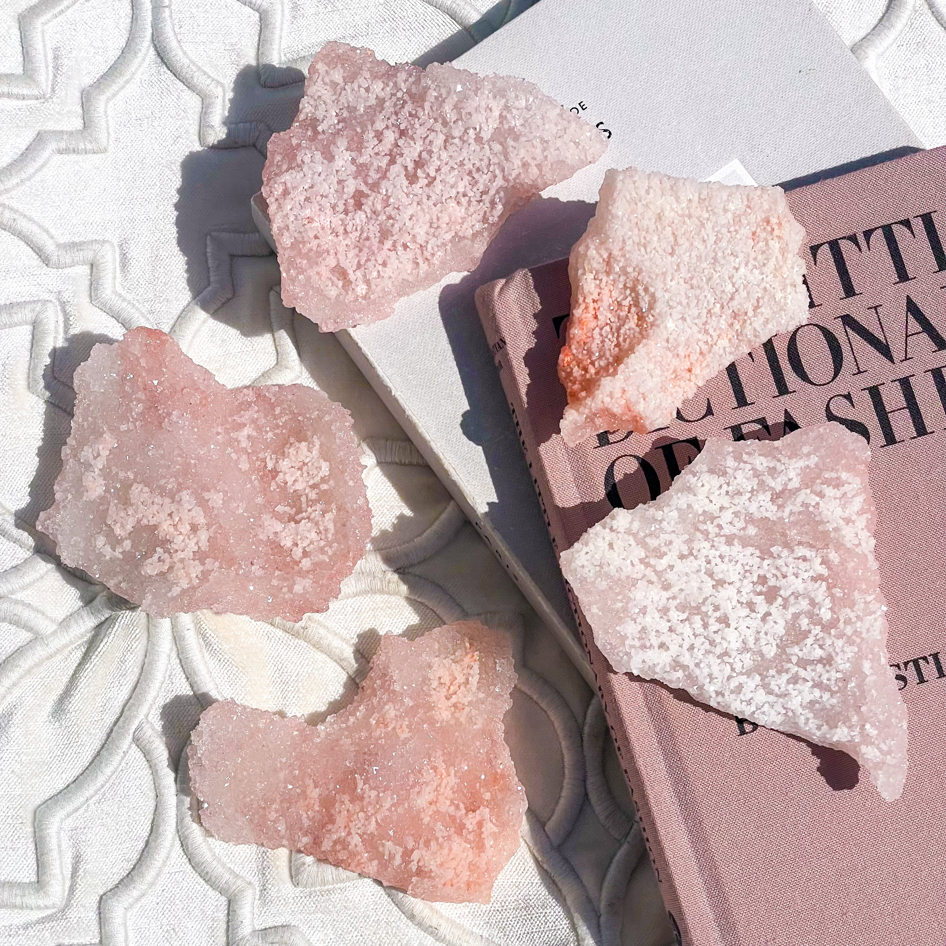 Pink & Red Sugary Apophyllite 5 ✧ ピンク&レッド シュガー