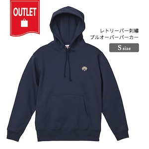 裏起毛プルオーバーパーカー レトリーバー 刺繍 dog outlet