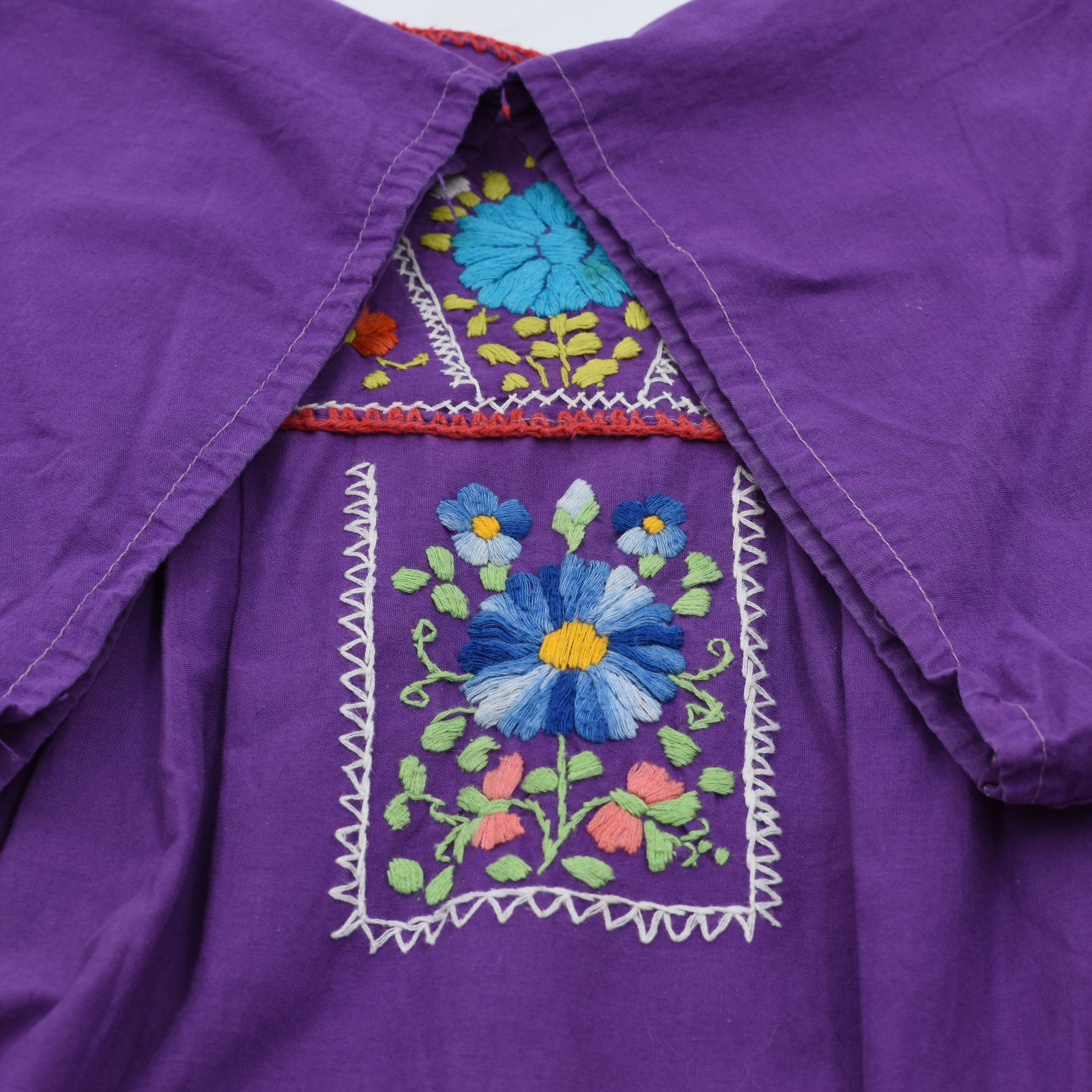 vintage embroidery Mexican one-piece PUR | 古着屋 grin days memory
