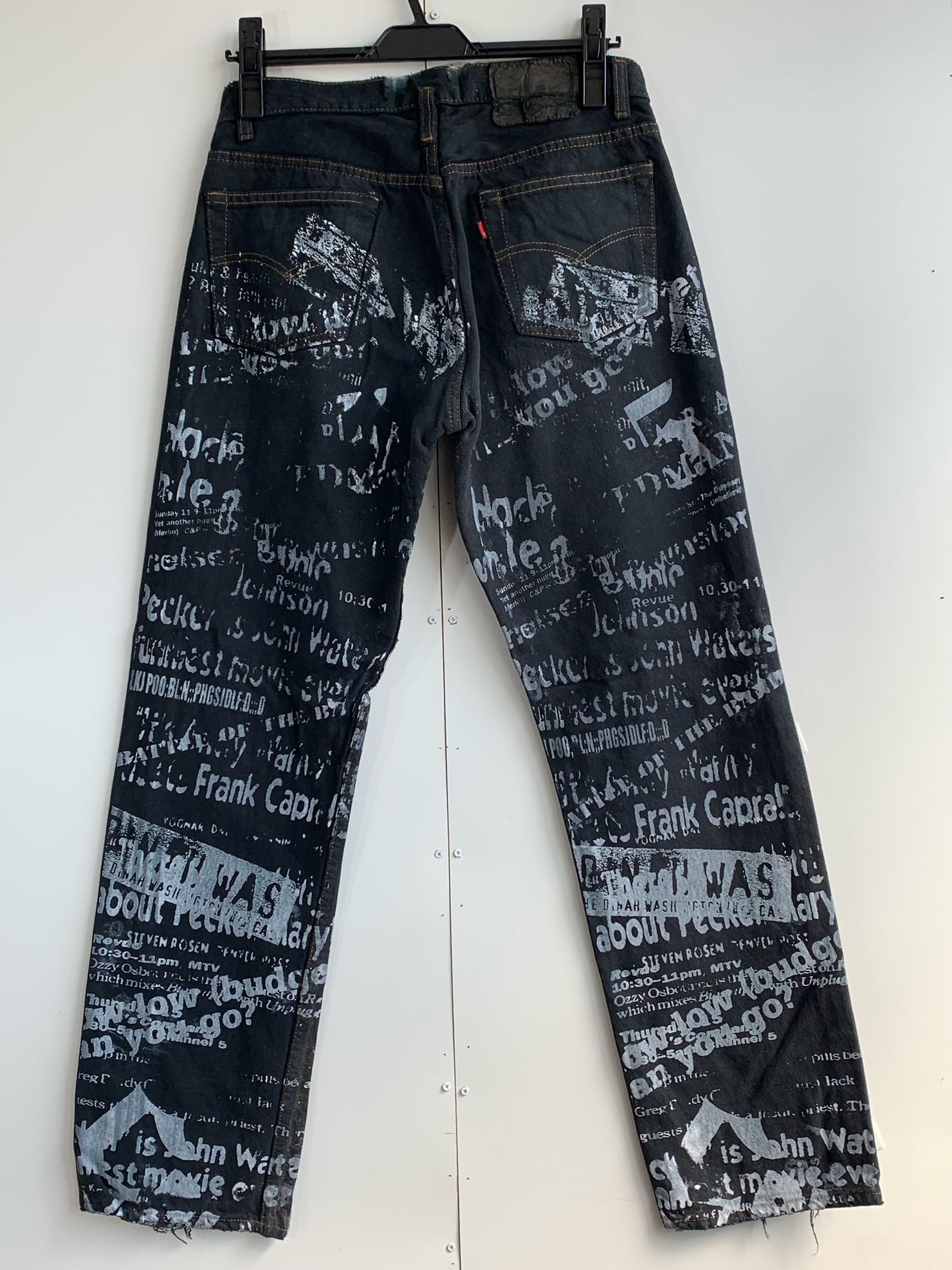 90年製　リーバイス501　USA製　ヴィンテージ w33w34 90s M-034 リーバイスLevi's 501USA製'90年製造後染めブラック #古着Levi