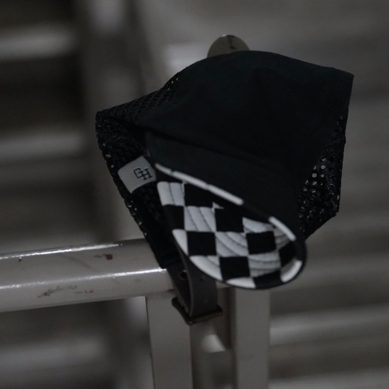 【gifthatオリジナル】 太MESH SHORT VISOR 6 PANEL