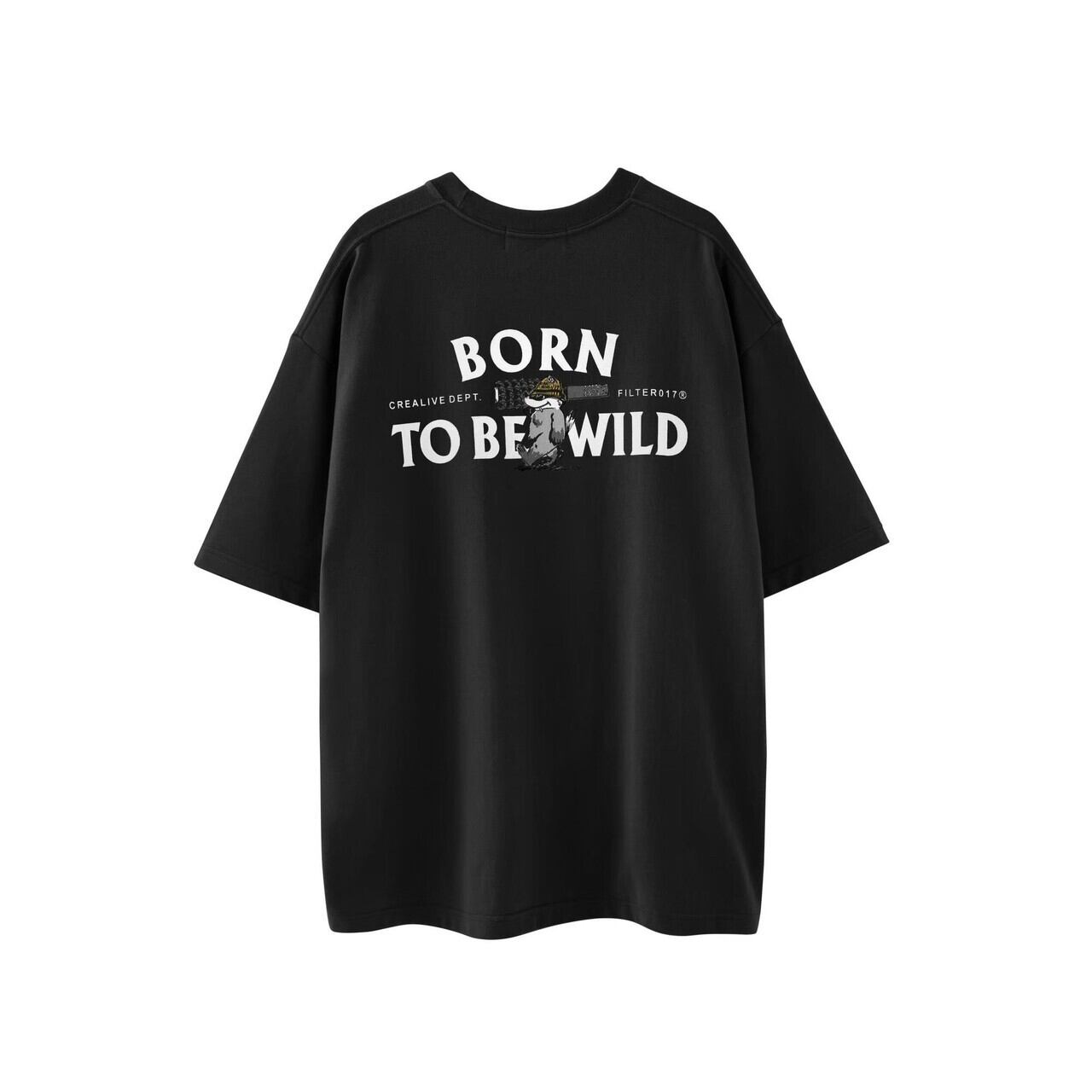 Born to Be Wild Tシャツ ダークグレー FILTER017® ボーントゥービーワイルド20STシャツ | FILTER017 JAPAN