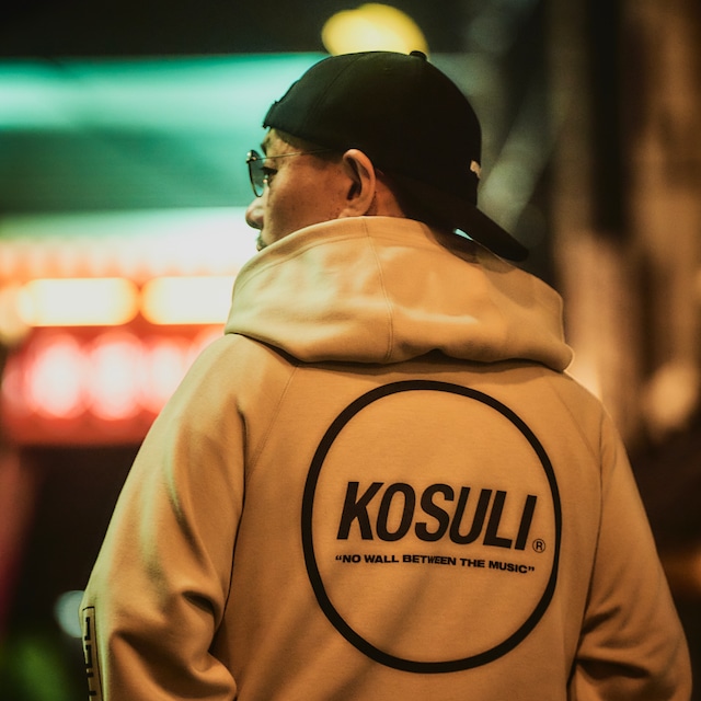 【DJ KENTARO × KOSULI】NOWALL HOODIE / コスリ ノーウォール フーディ　擦り / こすり