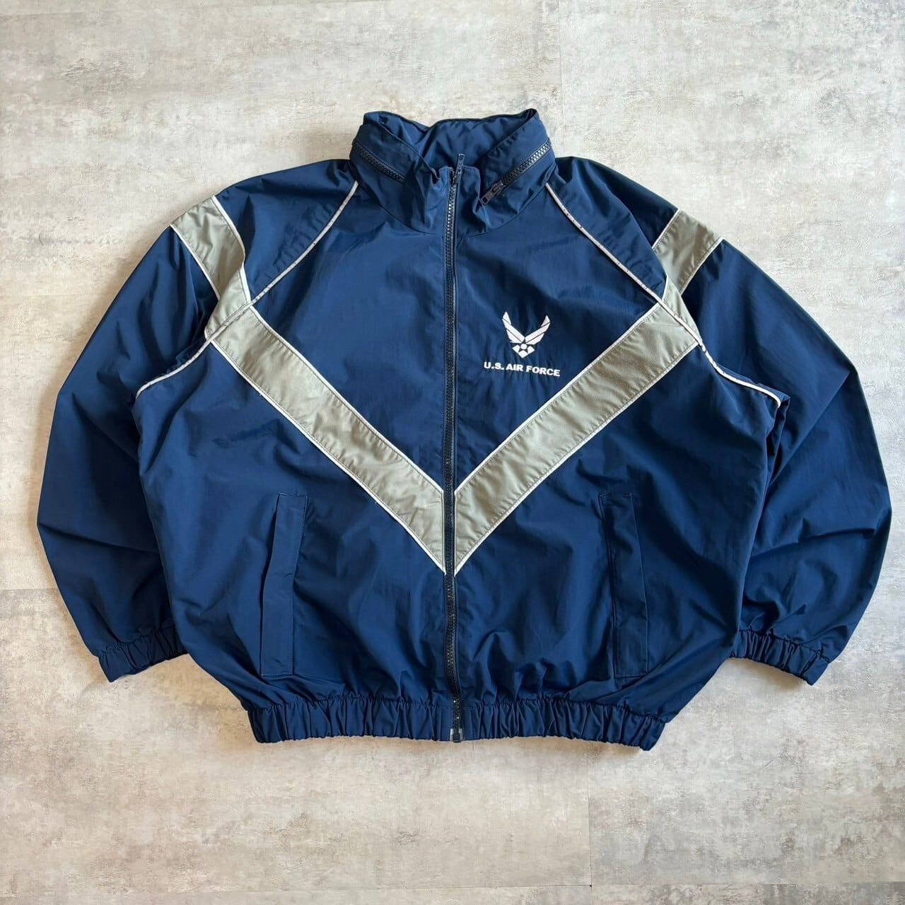 《S》 U.S.AIRFORCE military ナイロンジャケット リフレクター No.4075