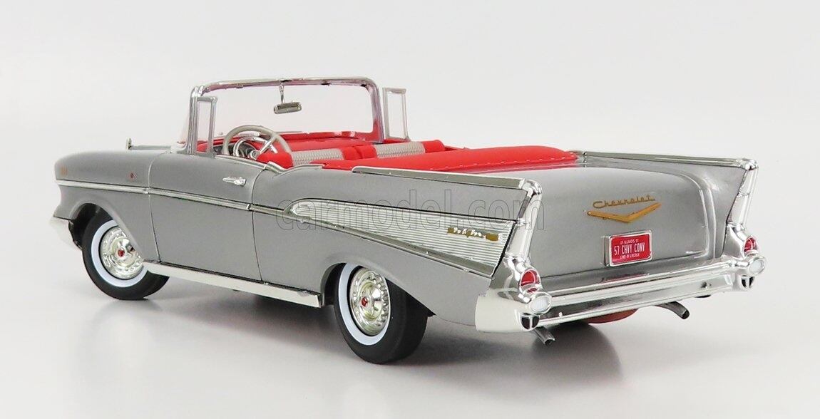 シボレー　ベルエア　1/18 レア　ミニカー ミニカー 1/18 LuckyTOYS 1957 シボレー・ベルエア 水色/白 1957