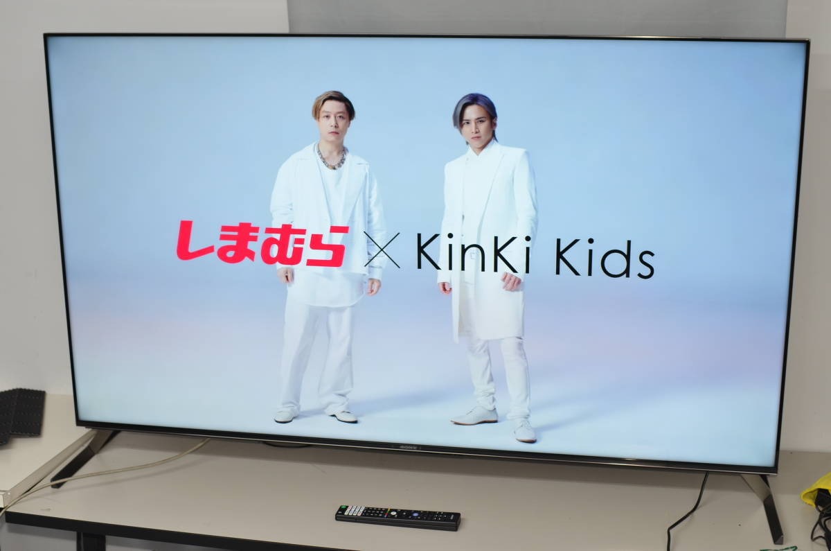 ○販売終了しました○ SONY 2018年製 65型 4K液晶テレビ 取説付 中古品 
