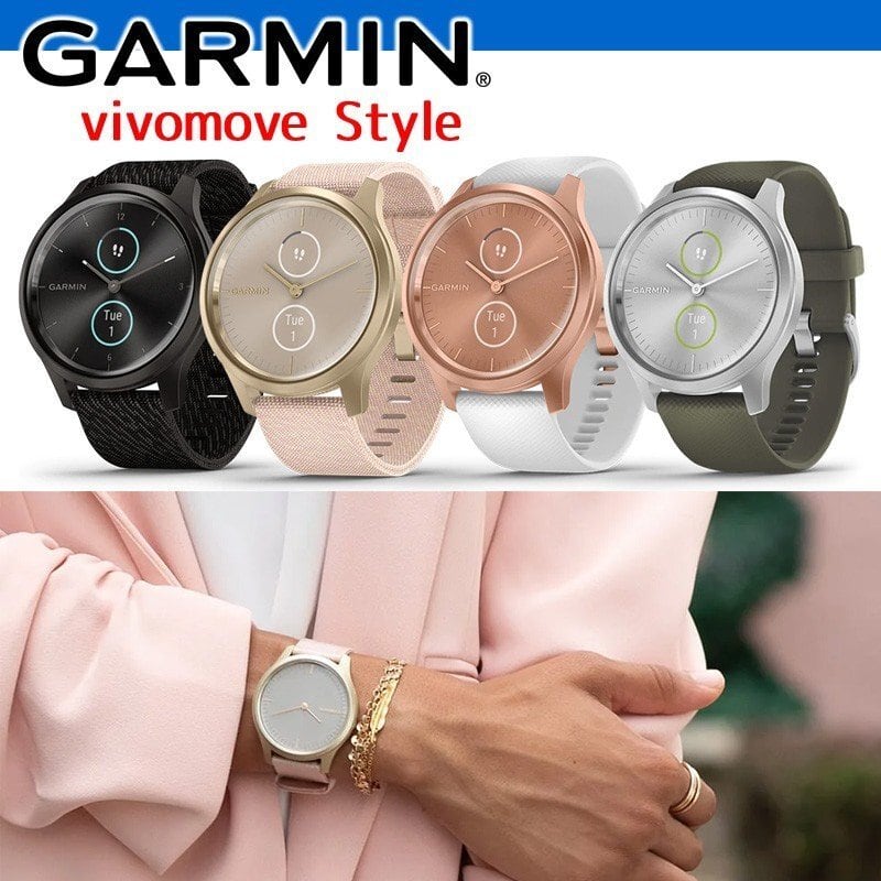 GARMIN(ガーミン) vivomove Style スマートウォッチ-eastgate.mk