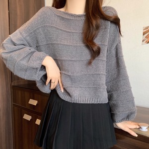 【送料無料】 トップス セーター 4色 30代 40代 女性用 レディース ママ ショート丈 クロップド丈 ゆったり 長袖 Uネック Aライン フレア プルオーバー ケーブルニット 厚手生地 防寒 あったか 温かい 無地 かわいい 大人可愛い 大人女子 こなれ感 シンプル カジュアル 大人 おしゃれ ラフ コンサバ ガーリー デート お出かけ お茶会 女子会 休日 冬 着回し プチプライス カラバリ デイリーユース 普段使い ファッション コーデ スタイル 楽ちん 定番アイテム 着痩せ 垢抜け