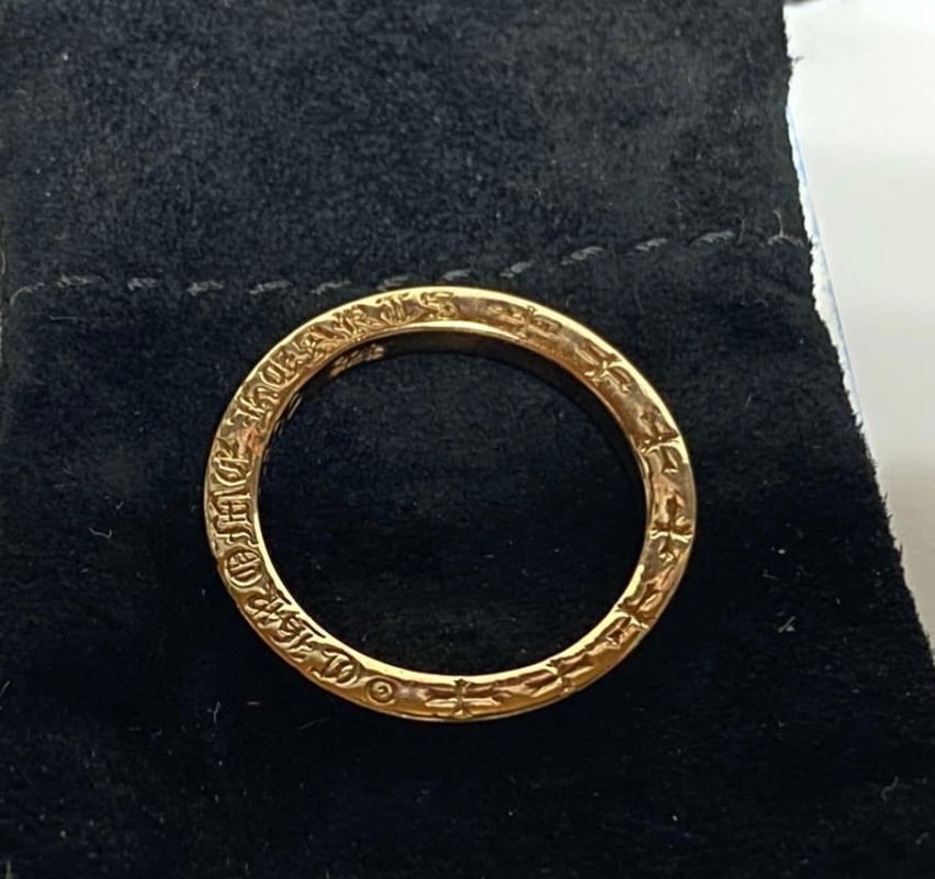 CHROME HEARTS クロムハーツ 22k NTFL RING リング