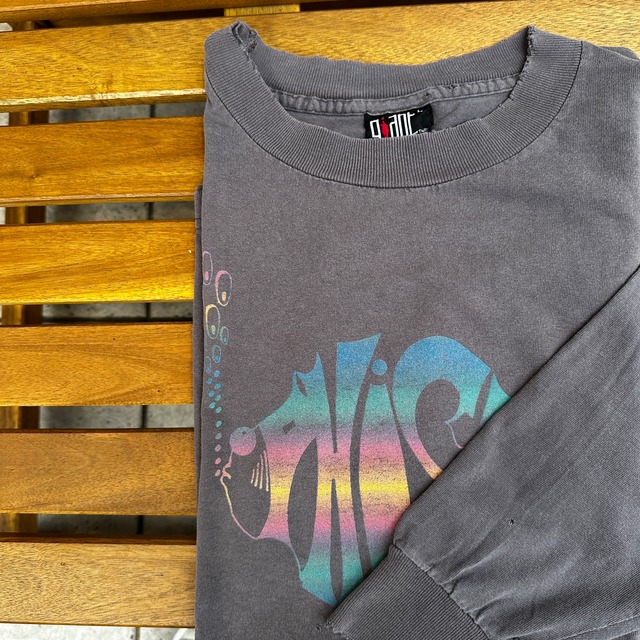 1990'S PHISH 1995 TOUR T-SHIRT BLACK  L