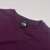 THE NORTH FACE ノースフェイス 長袖 Tシャツ LL/大きいサイズ パープル メンズ NT37004