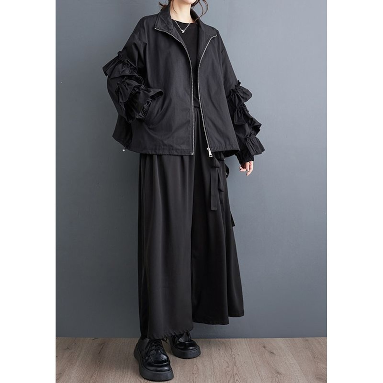 ダークフリル ショートジャケット 60003