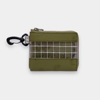 vibram Lzip wallet (khaki×clear)