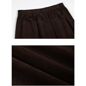 ブラウンコーヒーカラーコーデュロイパンツ　985