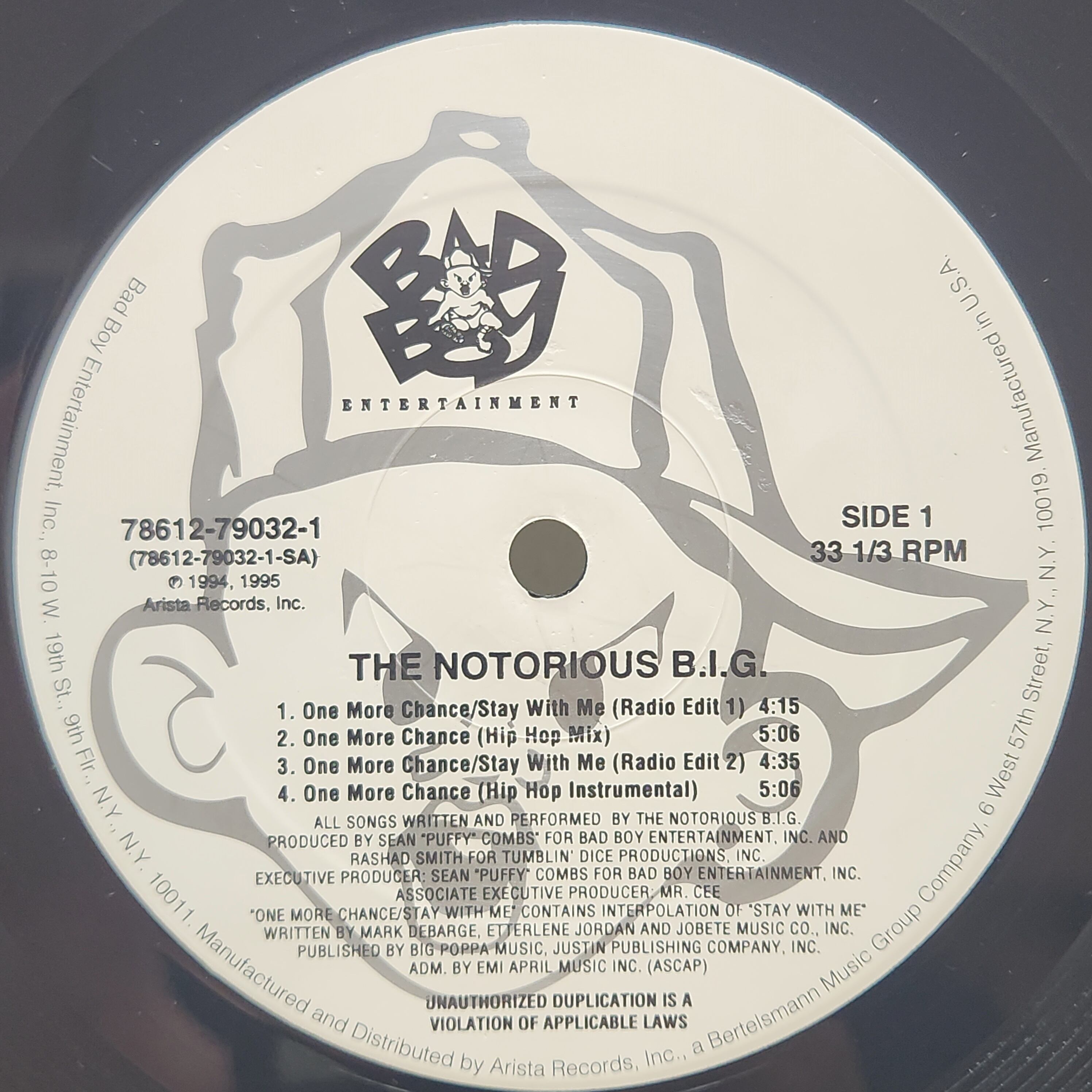 The Notorious BIG / One More Chance [78612-79032-1] - 画像3