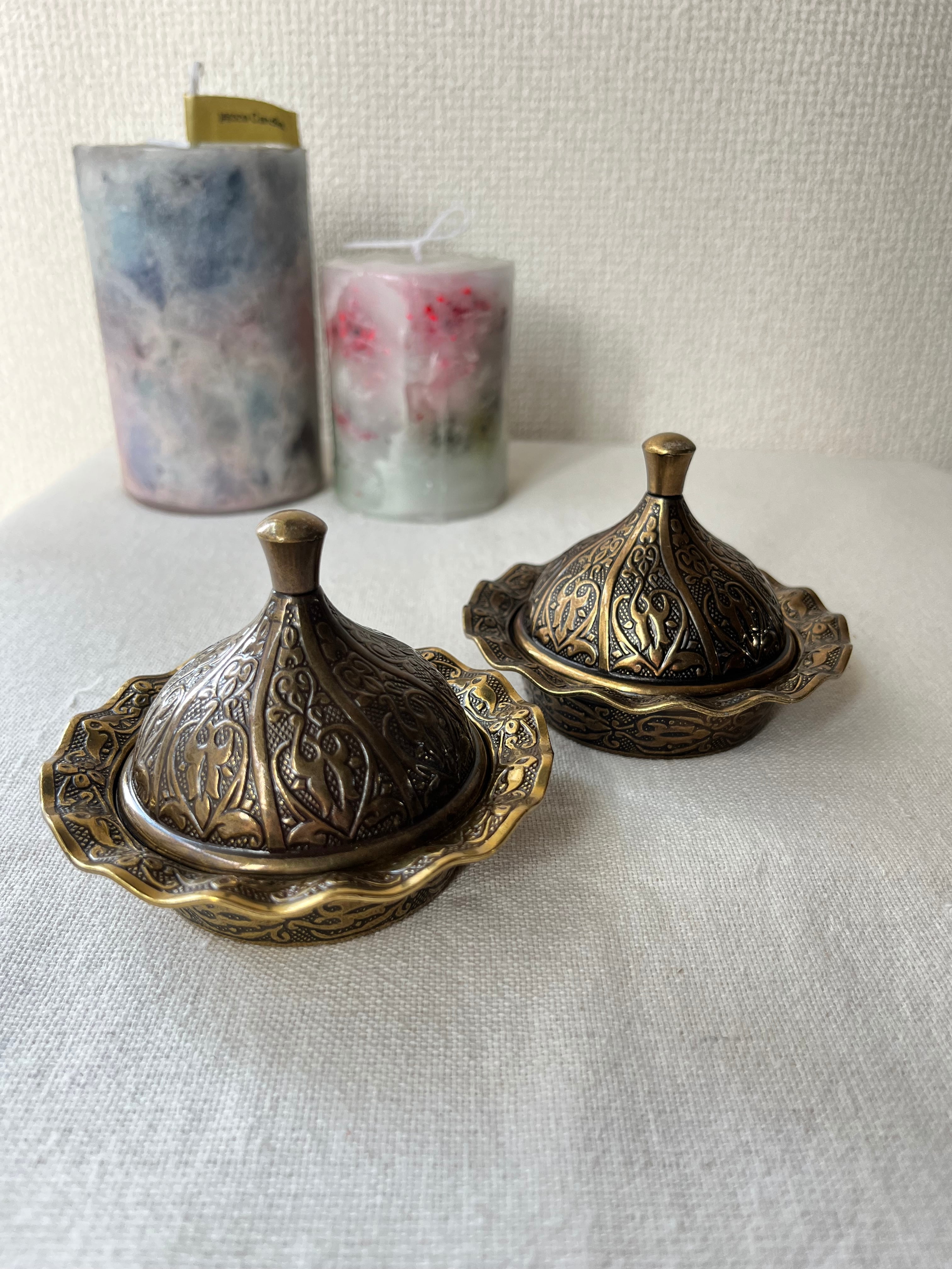 トルコ 銅製 小物入れ ロクム入れ | トルコランプショップEn