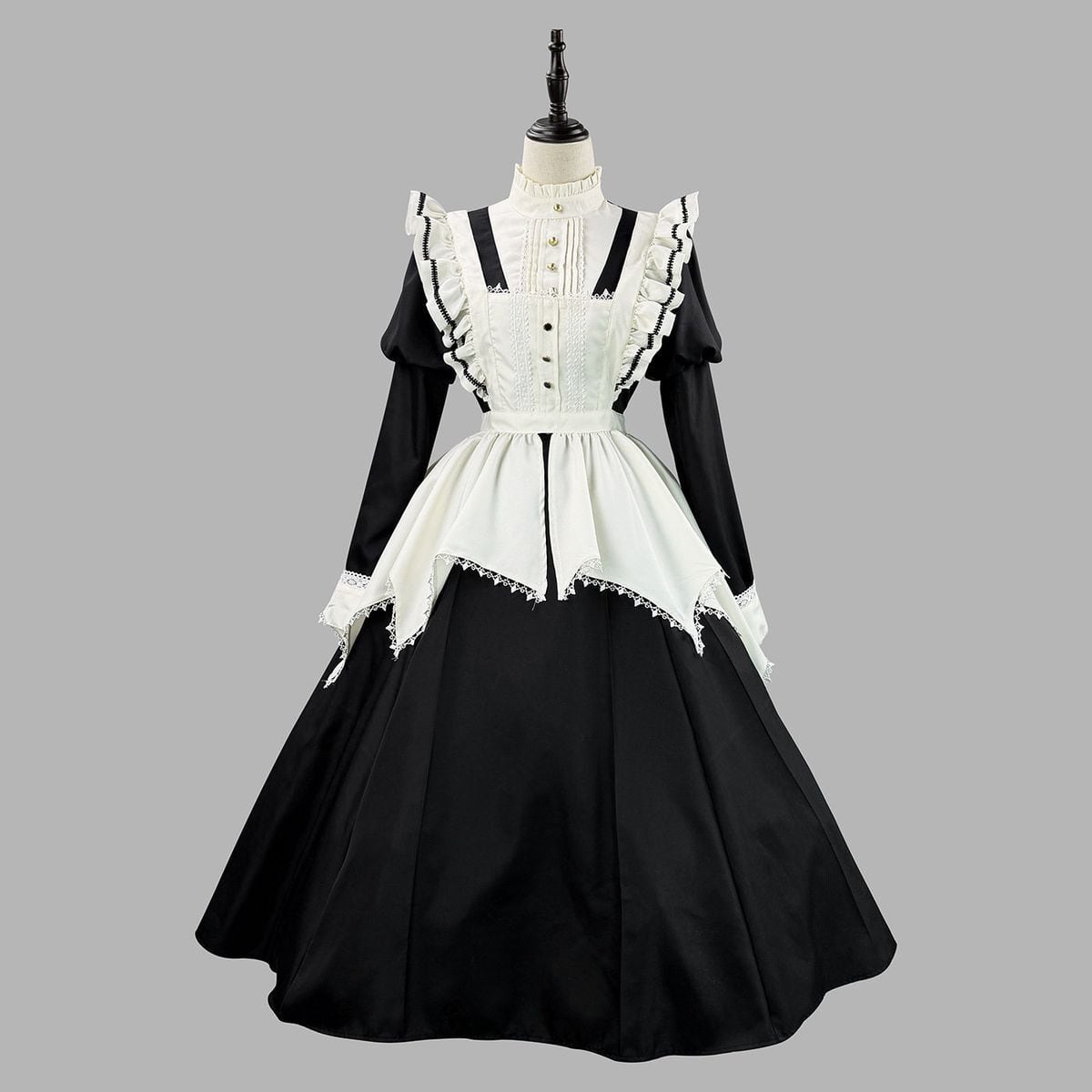 宵闇の館・モノクロームメイド服セット | Maiden's Rêve
