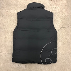 00s GOODENOUGH/Reversible Down Vest/L/リバーシブルダウンベスト/ブラック/グレー/グッドイナフ