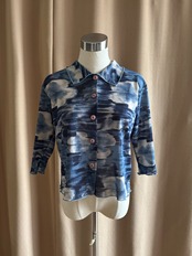 watercolor abstract stretch shirt-5299-7