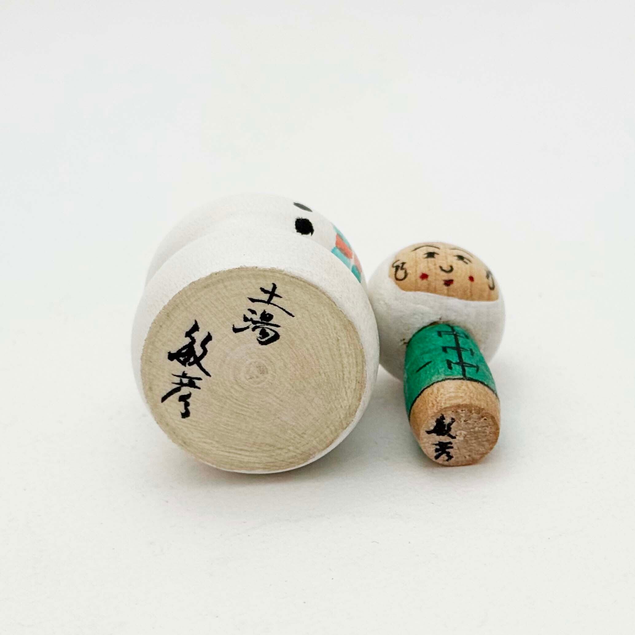 雪だるまこけし（土湯系 / 西山敏彦工人）