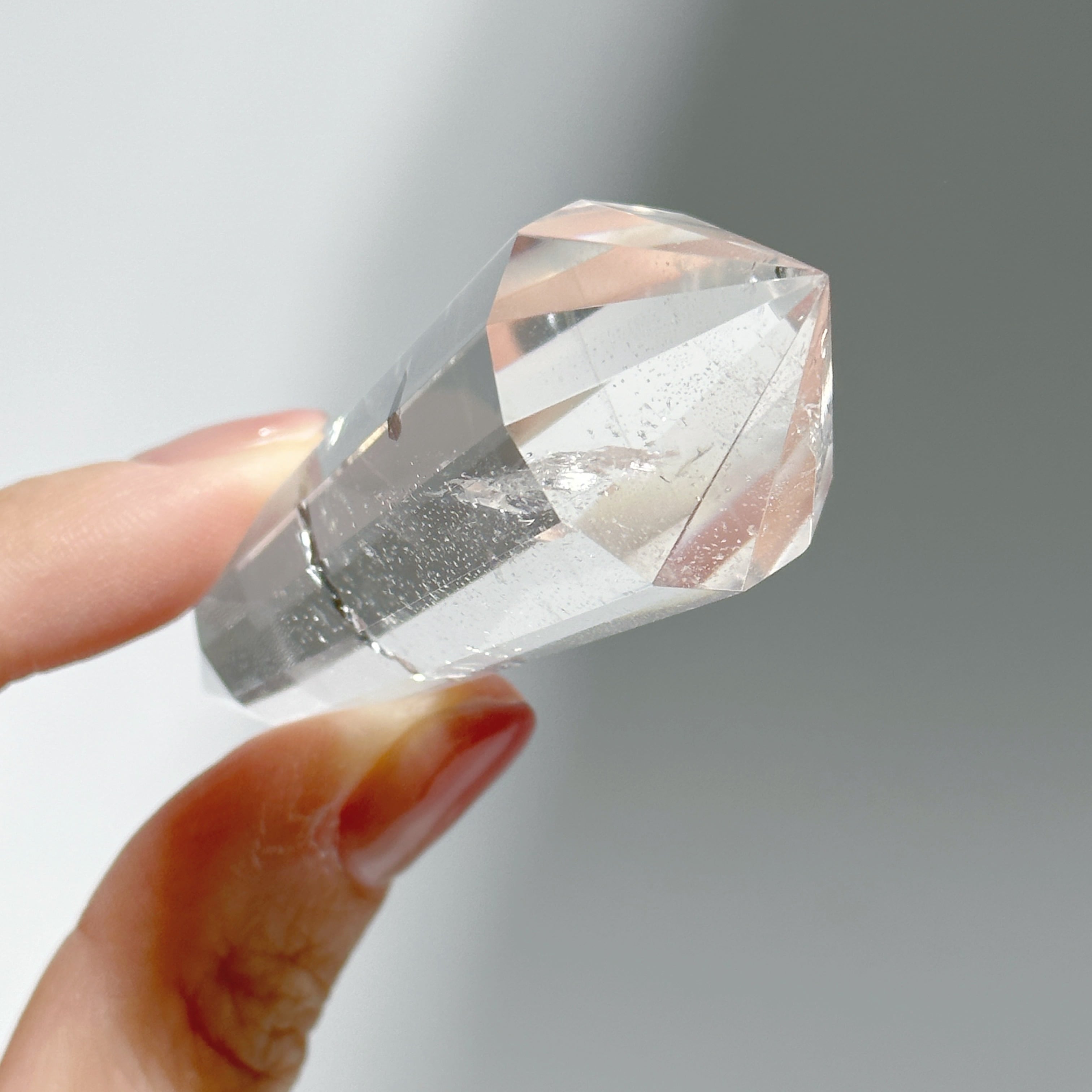 トカンティンス産クリアクォーツ ダブルターミネイテッド72◇ Clear