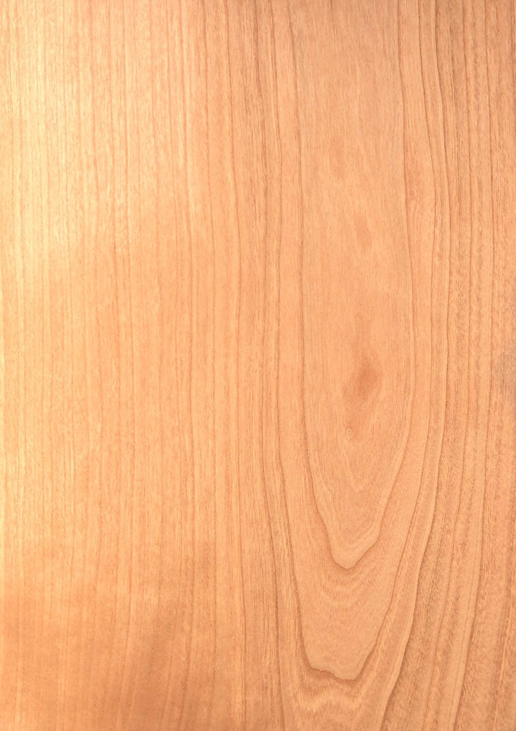 スライスウッド 天然木シート 厚口 0.55㎜厚 A4size 【297×210mm】 1枚入 ブラックチェリー材 cherry 工作 資材 DIY