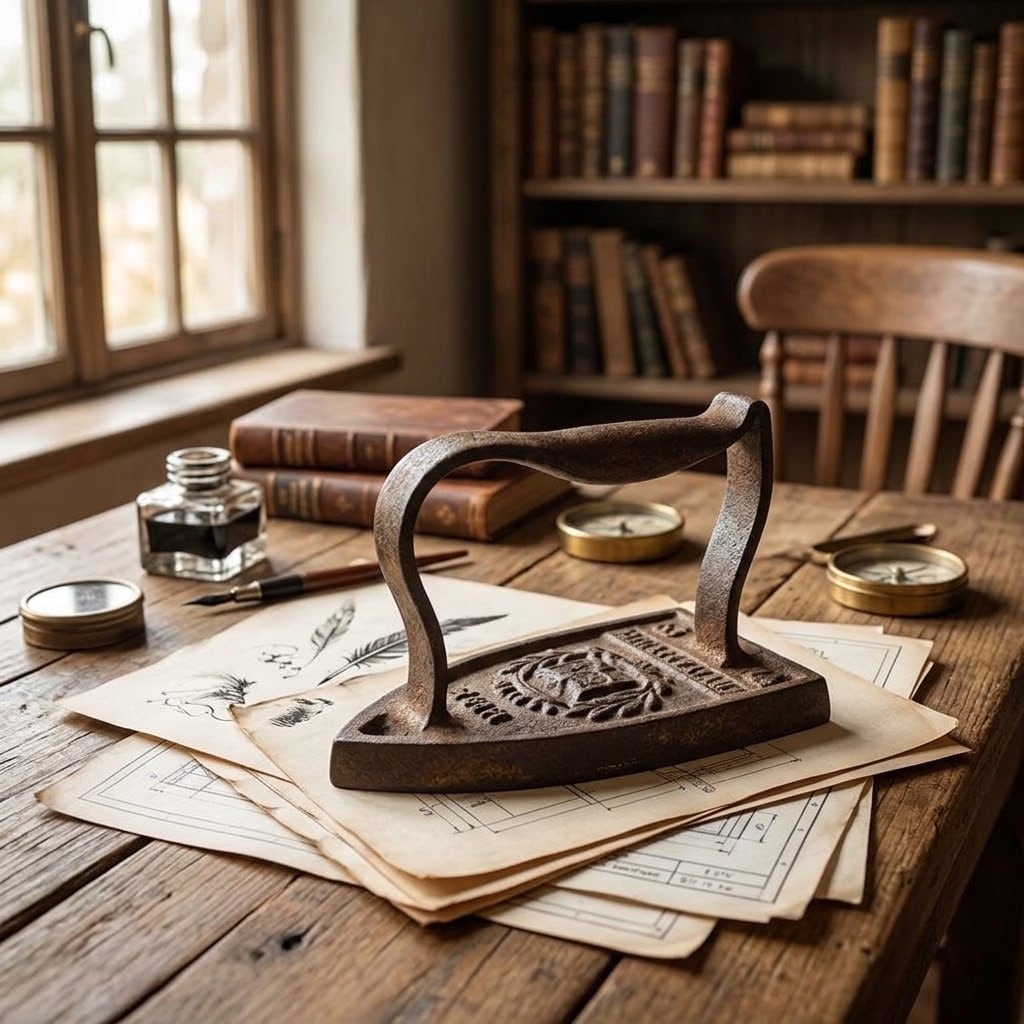 France Antique Iron 19世紀 フレンチ アンティーク アイロン (USED品