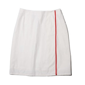 00's  paul&joe   bi color  cotton skirt