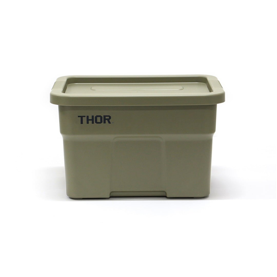 THOR Large Totes With Lid 22L DC | OLIVE OUTDOOR EQUIPMENT