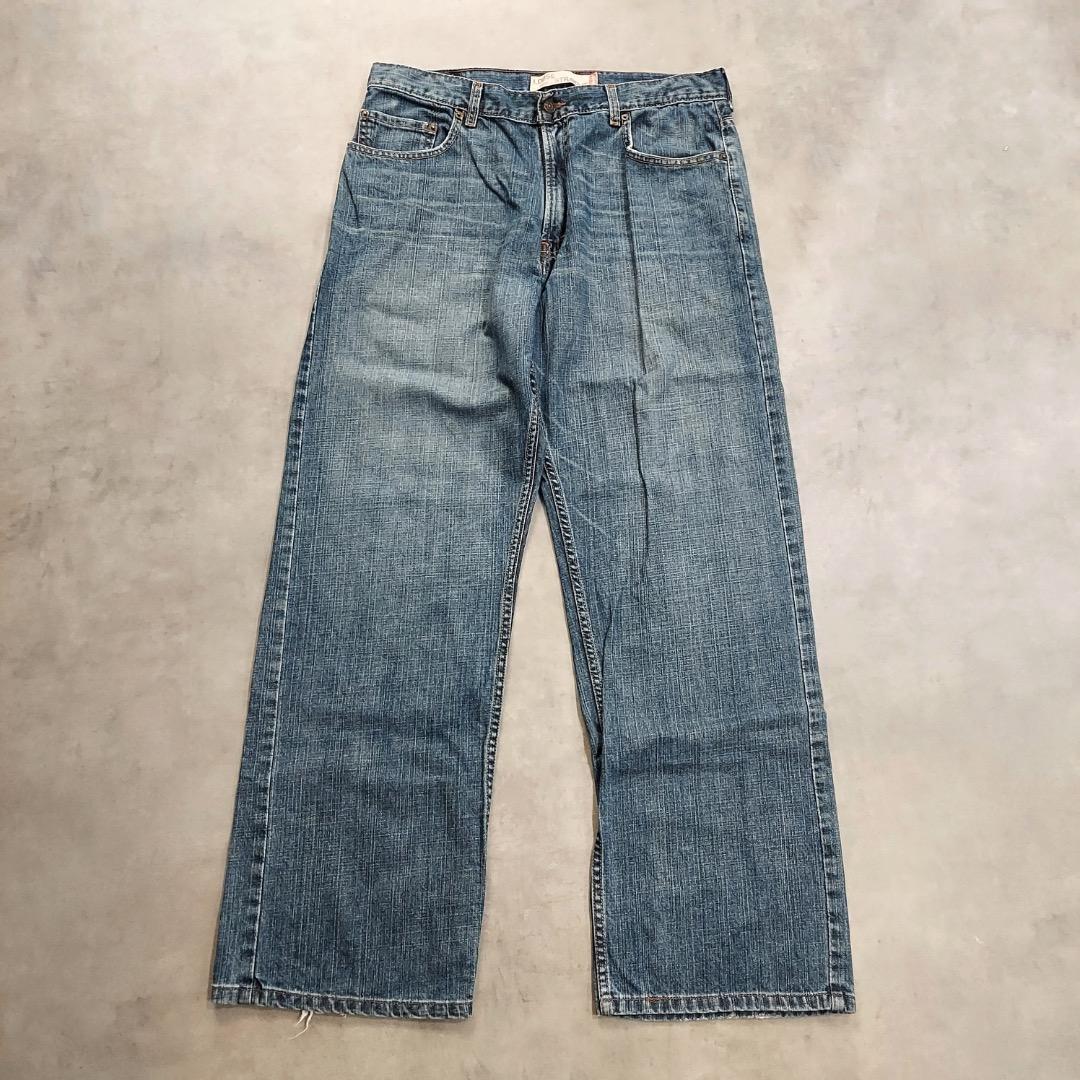 リーバイス569 Levis W34 ブルーデニム 青 00s 古着 18390