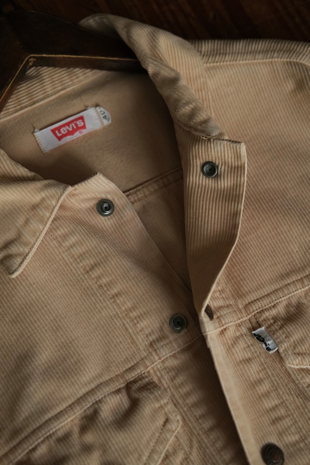 Utah/70's "Levi's" 70505 corduroy tracker jacket