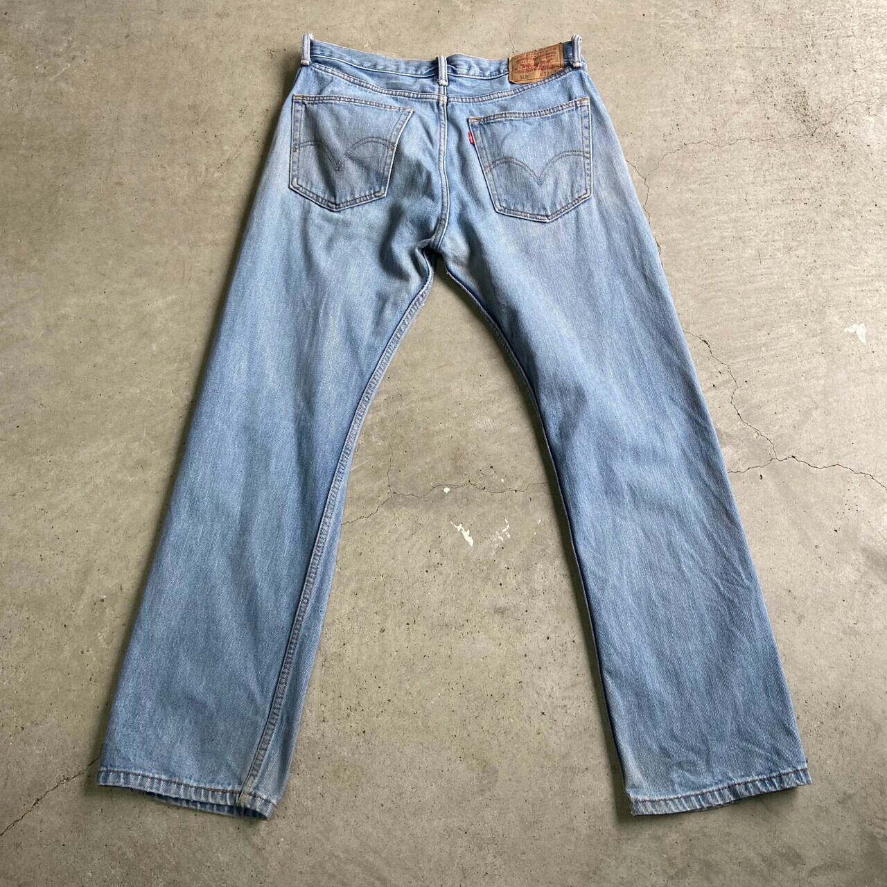 Levi's リーバイス 505 ストレート デニムパンツ メンズW32 古着 ...