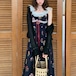 レトロフラワーレースキャミワンピ ・12000