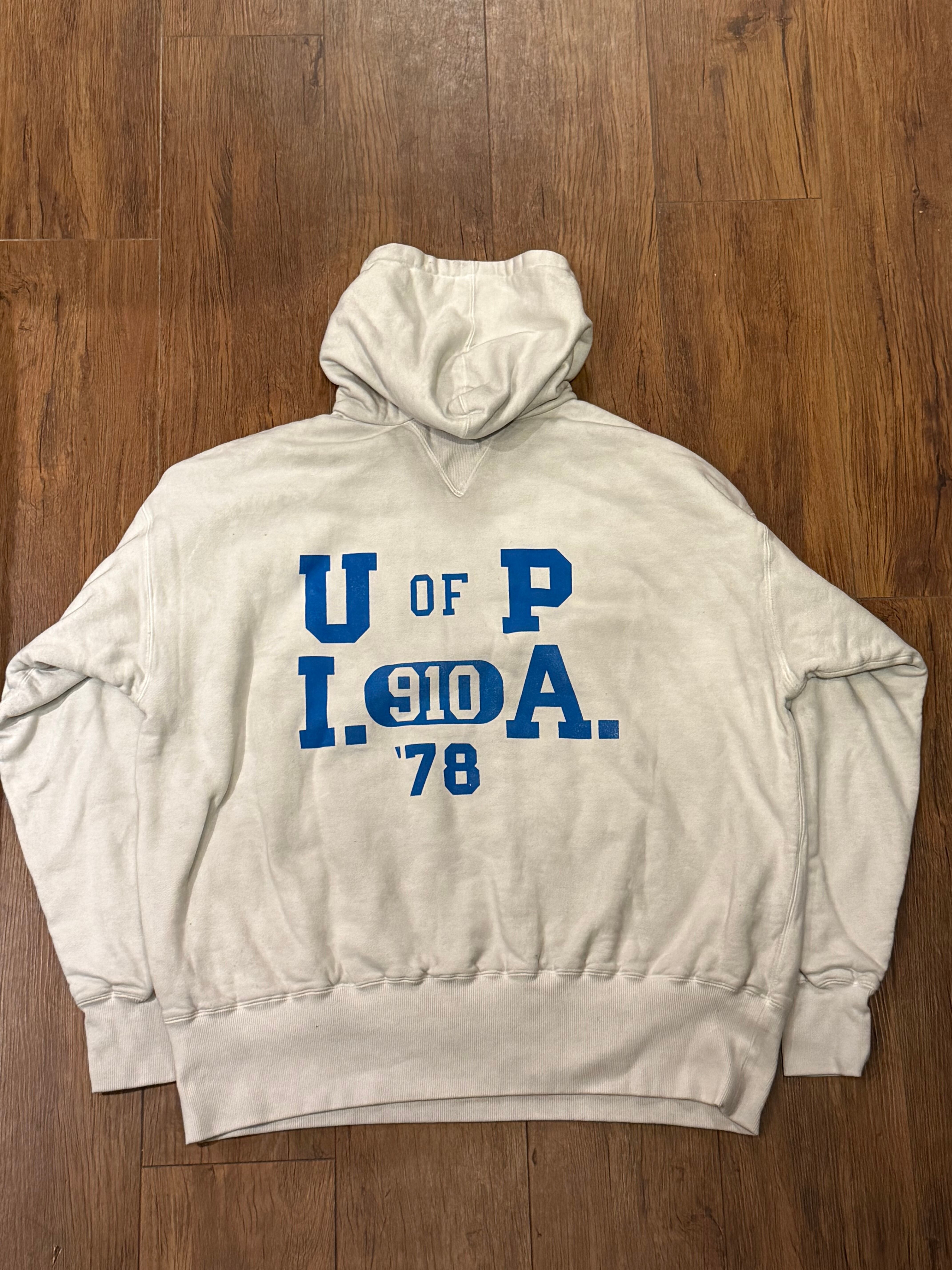THREEFACE TWO TONE AUN FADED HOODIE THREEFACE TWO TONE AUN FADED HOODIE