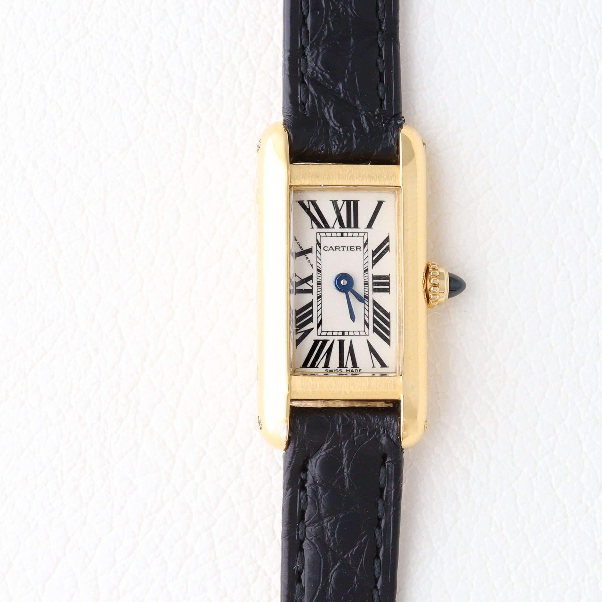 カルティエ ミニ タンク アロンジェ K18YG | Ante Official select