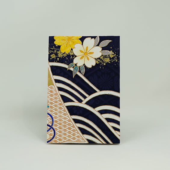 京友禅　御朱印帳   B柄　(安藤染工)