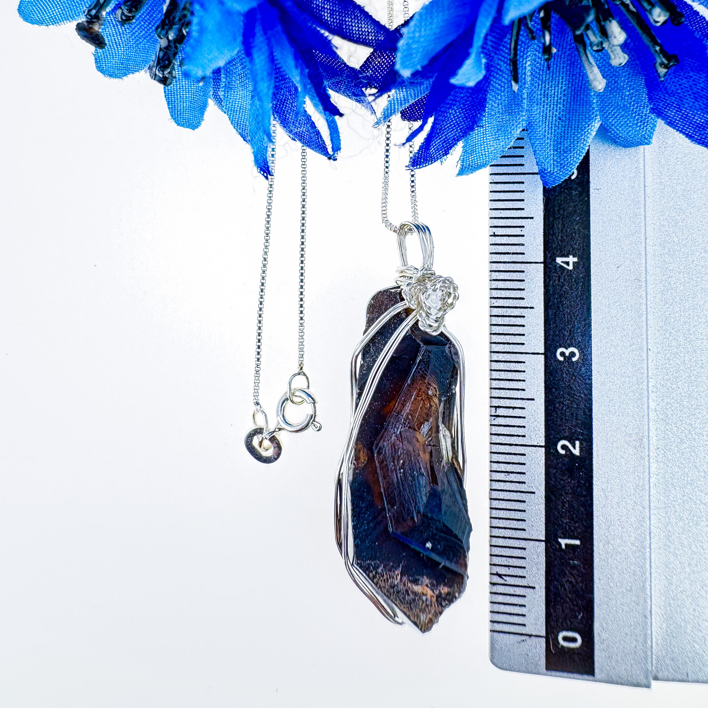 高千穂黒水晶のSilver925ネックレス | sunday shop〜宮崎水晶