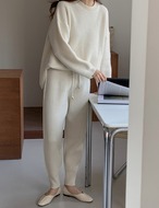 【新作５％OFF・3日間】Super Fine-Wool Jogger Pants_4colors