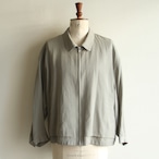 STILL BY HAND Pigment print zip up blouson