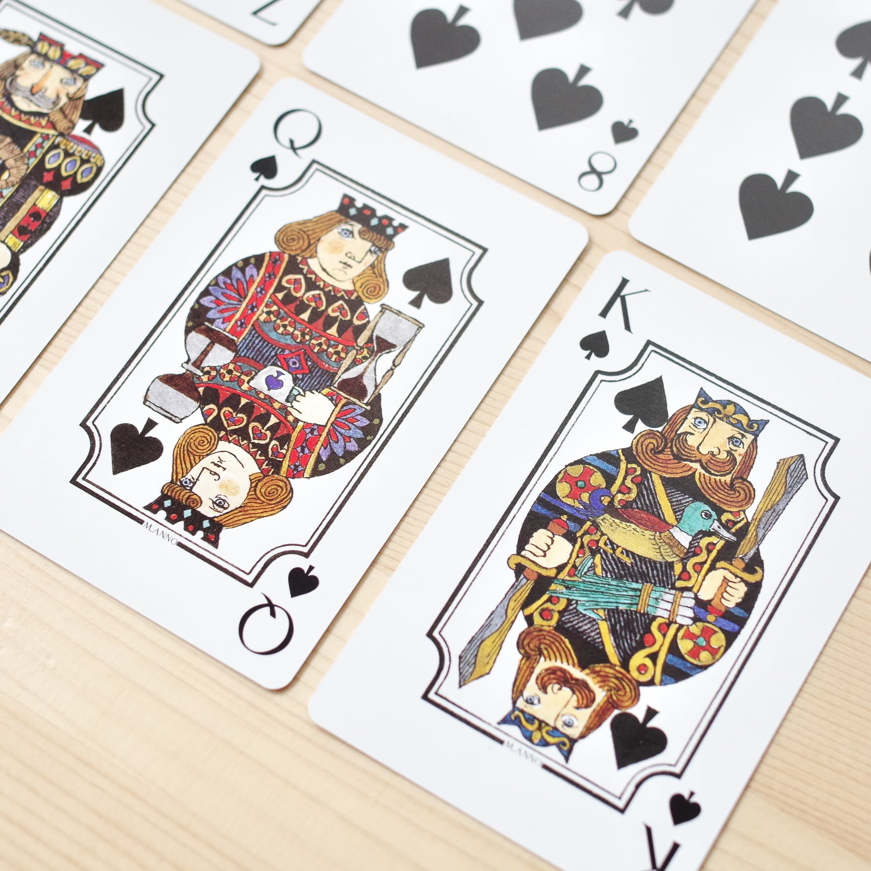 安野光雅トランプ 2000（赤） | 木のおもちゃ専門店 おもちゃ箱