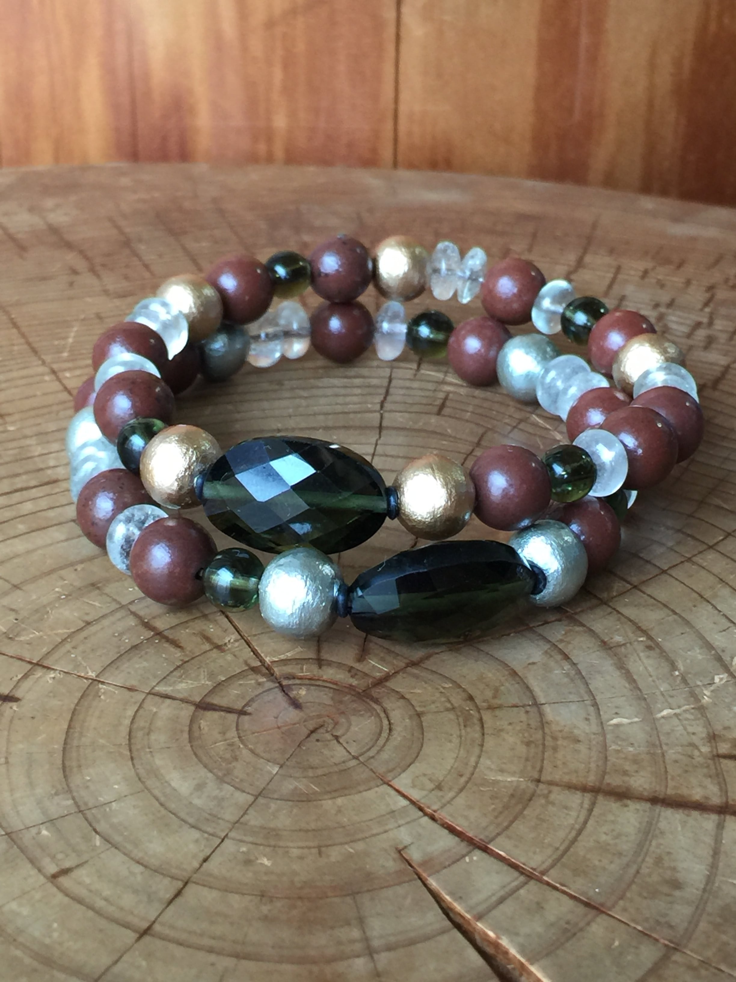 ツインレイとの出会い】モルダバイトMIX シルバー | amenti crystal