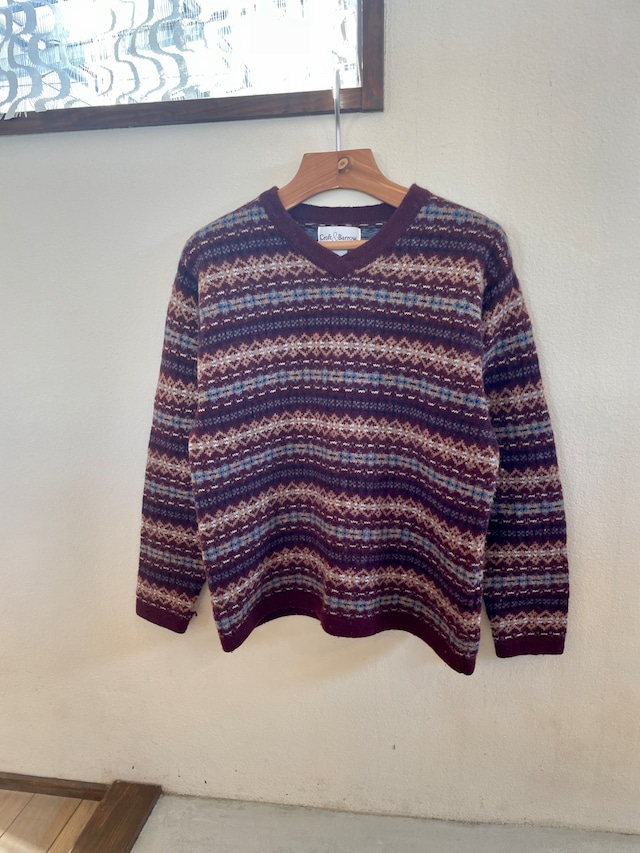 Fair lsle pattern Knitted Sweater