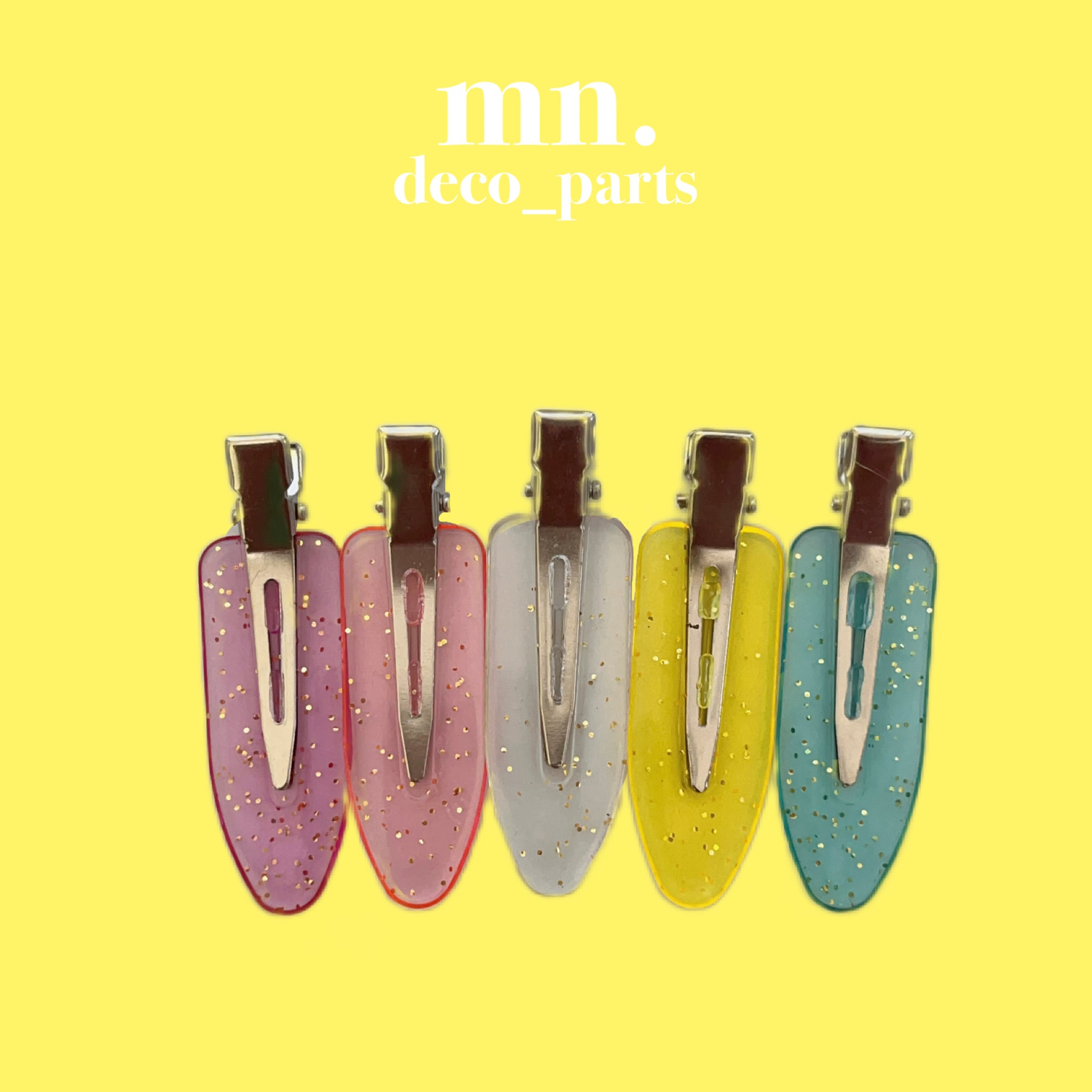 在庫処分」ヘアクリップ 368個セット まとめ売り ハンドメイド資材