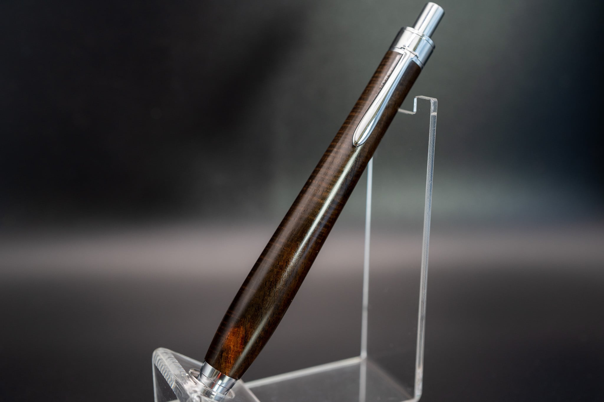 サイアミーズローズウッド 万年筆 21世紀最高峰の材】サイアミーズローズウッド マイクロカーリー 特上