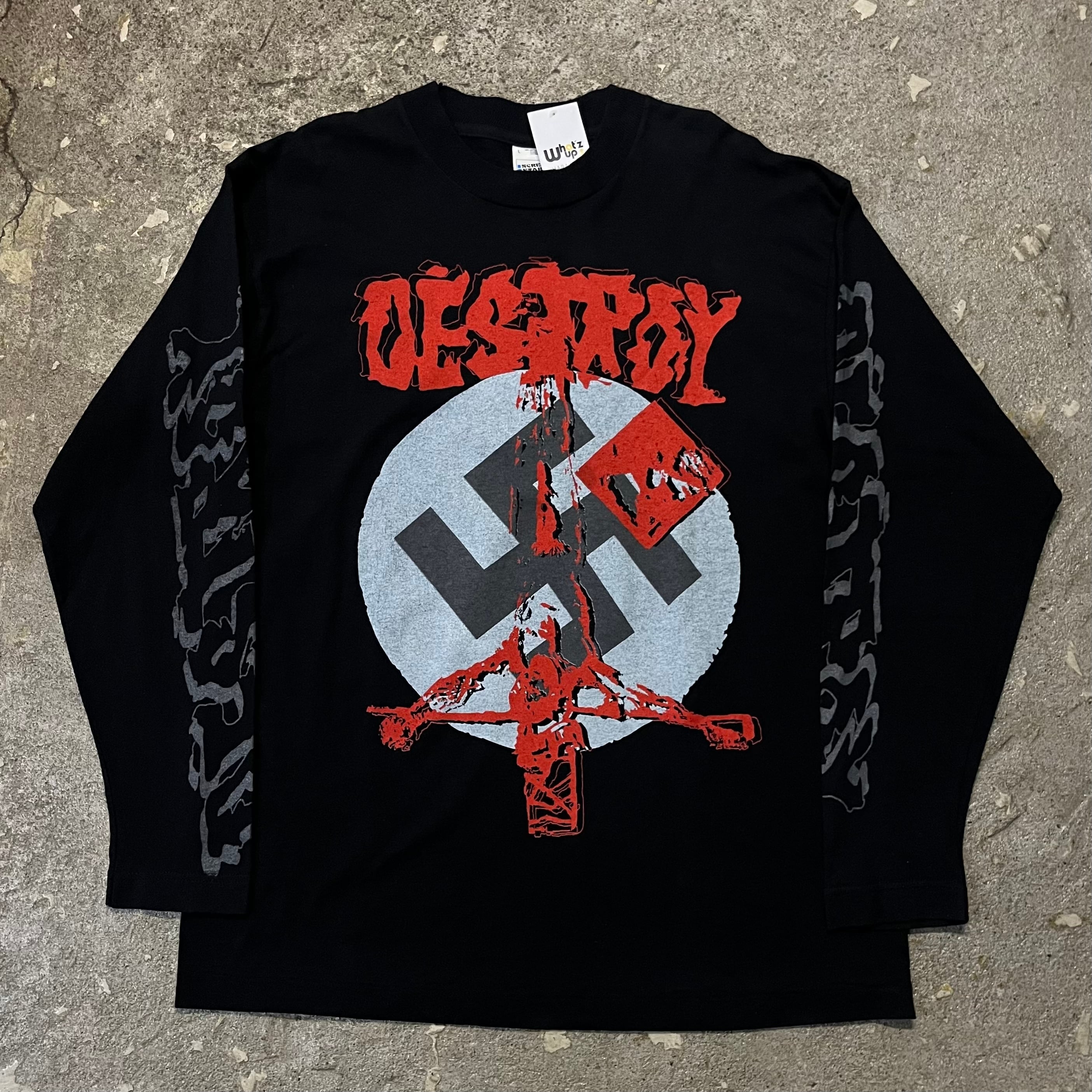90s Destroy " SEDITIONARIES " L/S T-shirt【仙台店】